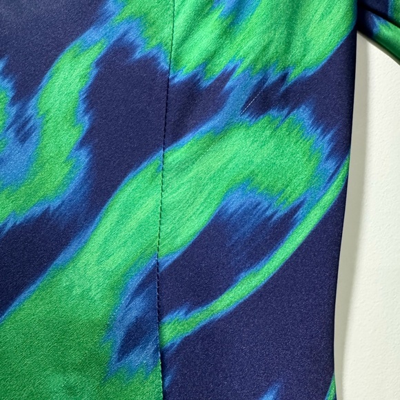 The Wolf Gang Calypso Maxi Dress in the "Ocean Haze" print - Picture 11 of 14